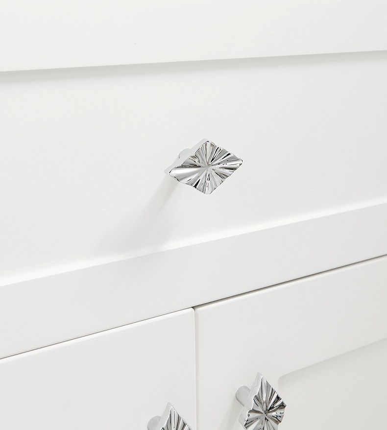 Núm tay nắm đồng thau Diamond Rays KPA740 | Flexdecor VN | 18