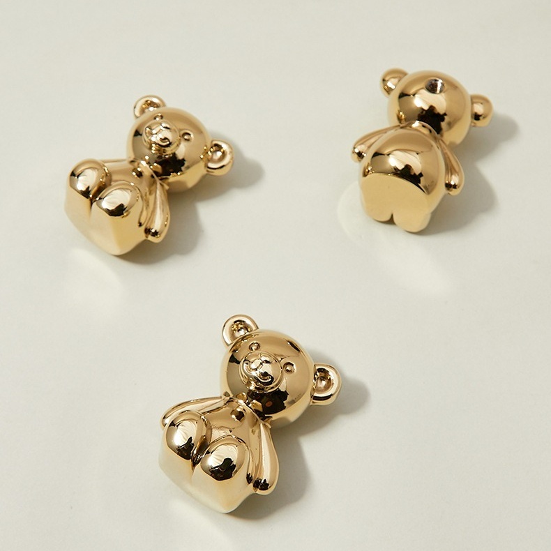 Núm tay nắm đồng thau hình chú gấu Teddy KPA48 | Flexdecor VN | 18