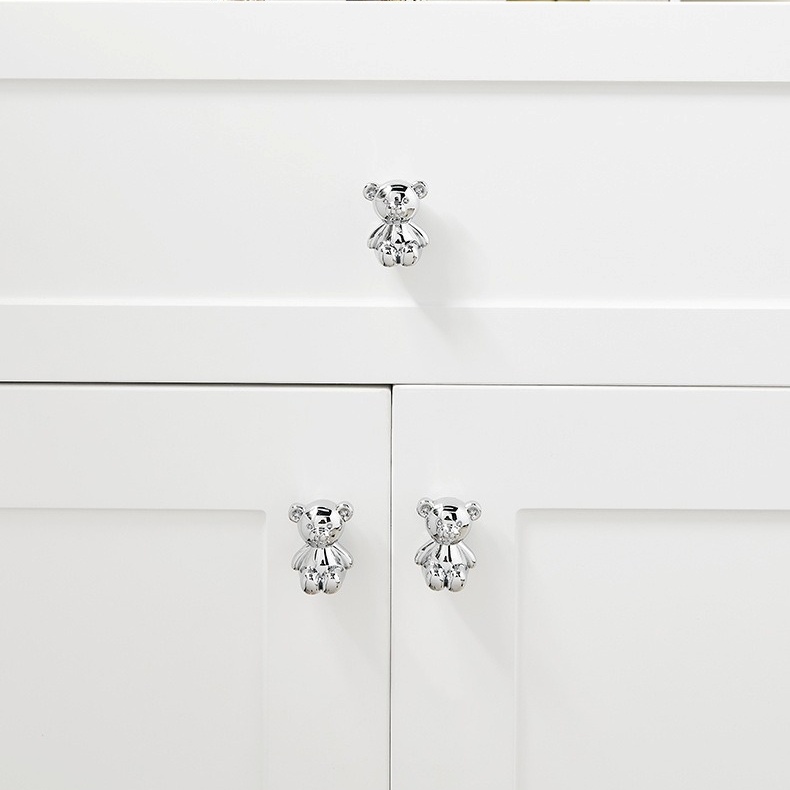 Núm tay nắm đồng thau hình chú gấu cao cấp KPA570 | Flexdecor VN | 12 Núm tay nắm đồng thau hình chú gấu cao cấp KPA570 | Flexdecor VN | 11