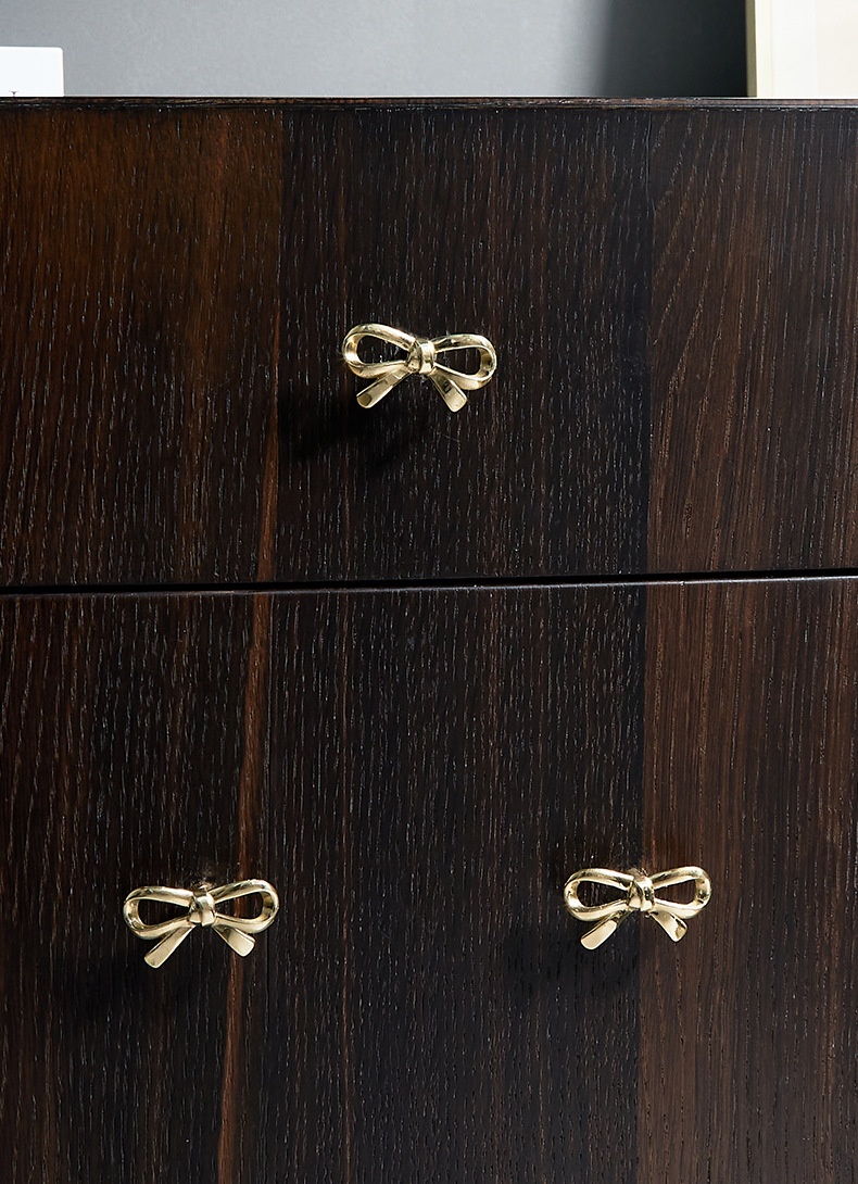 Núm tay nắm tủ đồng chiếc nơ phong cách châu Âu KPA6538 | Flexdecor VN | 14