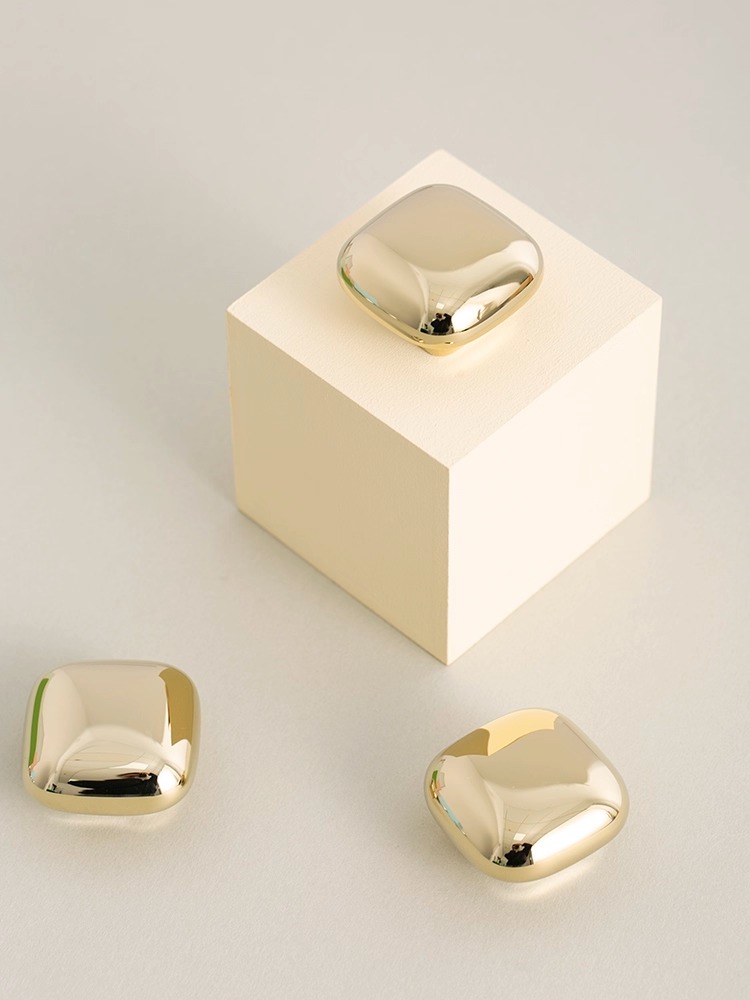 Núm tay nắm tủ đồng kiểu vuông hiện đại JYJ82 | Flexdecor VN | 7