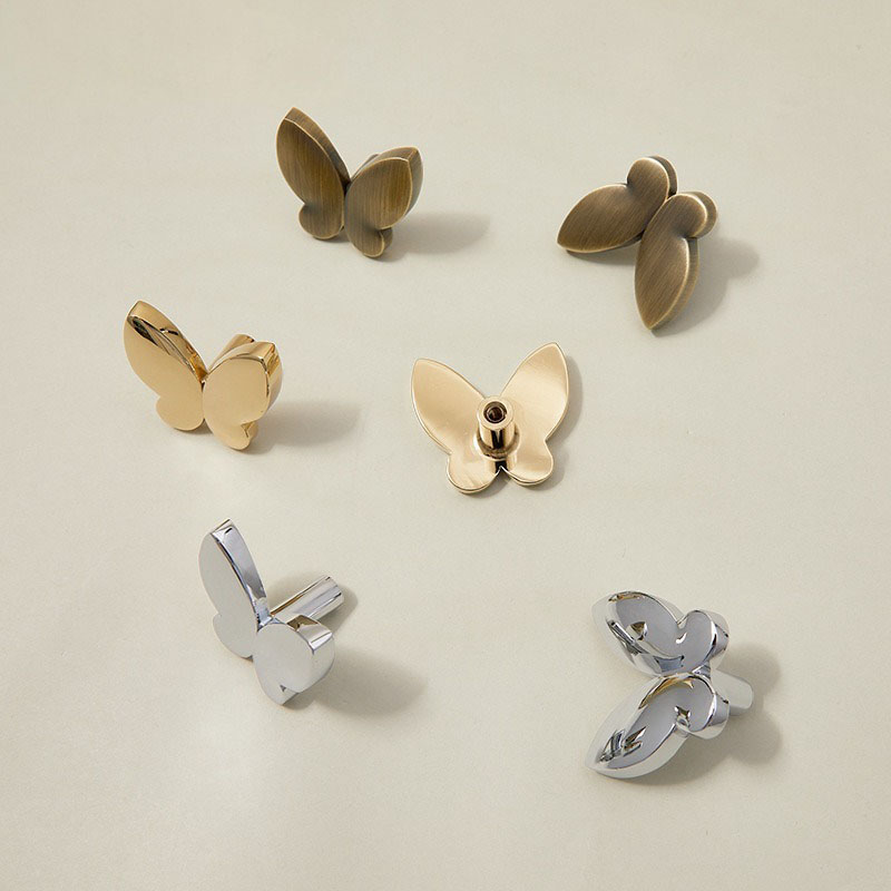 Tay nắm tủ đồng thau hình cánh bướm KPA089 | Flexdecor VN | 8