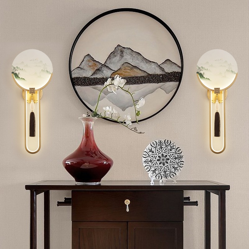 Xu hướng đèn trang trí tường và đồ trang trí tăng vượng khí cho nhà ở