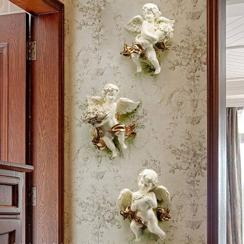 Điêu khắc trang trí tường hình thiên thần