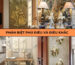 Phân biệt phù điêu và điêu khắc trong trang trí nội thất