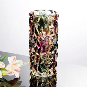 Bình hoa thủy tinh Aurora đa sắc HL6429