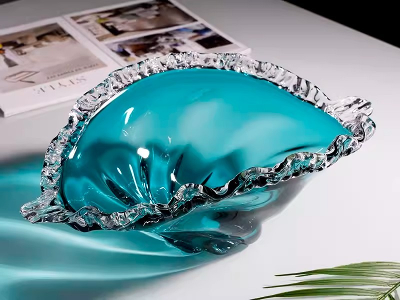 Đĩa trái cây thủy tinh Ocean Crystal HL9466 | Flexdecor VN | 5