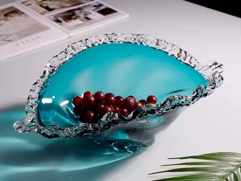 Đĩa trái cây thủy tinh Ocean Crystal HL9466 | Flexdecor VN | 9