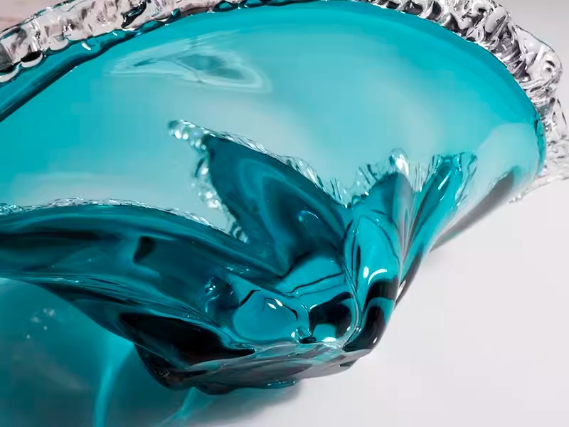 Đĩa trái cây thủy tinh Ocean Crystal HL9466 | Flexdecor VN | 15