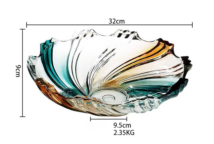 Đĩa trái cây thủy tinh phối màu cao cấp HL5905 | Flexdecor VN | 23 Đĩa trái cây thủy tinh phối màu cao cấp HL5905 | Flexdecor VN | 22