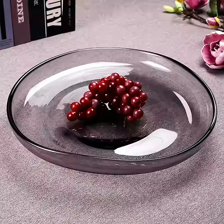 Đĩa trái cây thủy tinh trong suốt Minimalism HL5013 (6) Đĩa trái cây thủy tinh trong suốt Minimalism HL5013 | Flexdecor VN | 1