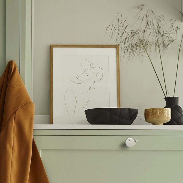 Núm tay nắm tủ đồng hình chú cá voi HUME87 | Flexdecor VN | 16