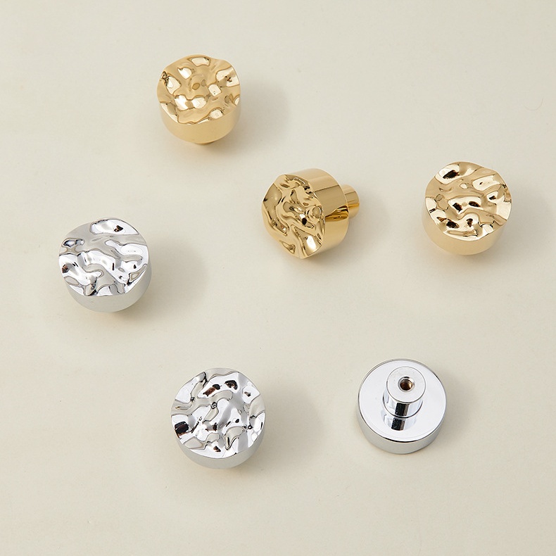 Núm tay nắm tủ đồng sóng gợn nghệ thuật KPA365 | Flexdecor VN | 8