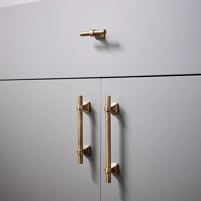 Tay nắm tủ đồng thau châu Âu Retro KPA432 | Flexdecor VN | 13