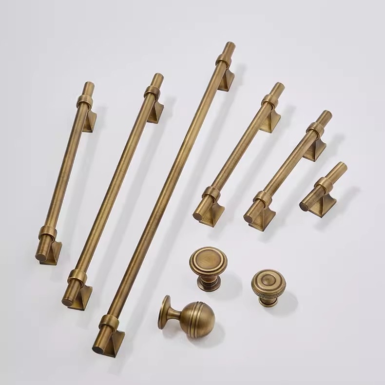 Tay nắm tủ đồng thau châu Âu Retro KPA432 | Flexdecor VN | 5