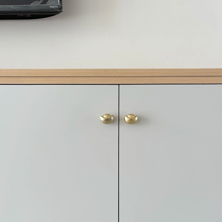 Tay nắm tủ hợp kim hình thỏi vàng RF9303 | Flexdecor VN | 13