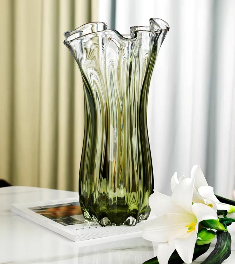 Bình hoa thủy tinh gợn sóng mềm mại HL8961 | Flexdecor VN | 7 Bình hoa thủy tinh gợn sóng mềm mại HL8961 | Flexdecor VN | 6