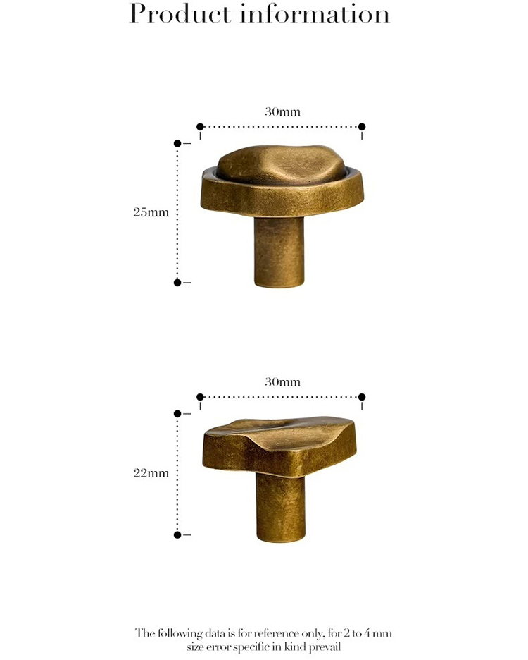 Núm tay nắm tủ đồng Retro sáng tạo YSGTS02 | Flexdecor VN | 27