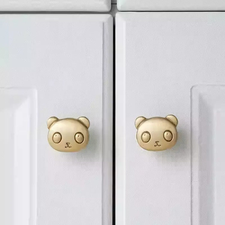 Núm tay nắm tủ đồng hình chú gấu T0022 | Flexdecor VN | 12 Núm tay nắm tủ đồng hình chú gấu T0022 | Flexdecor VN | 11