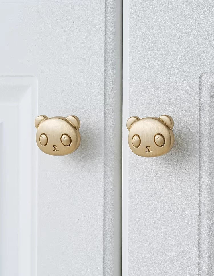 Núm tay nắm tủ đồng hình chú gấu T0022 | Flexdecor VN | 16 Núm tay nắm tủ đồng hình chú gấu T0022 | Flexdecor VN | 15