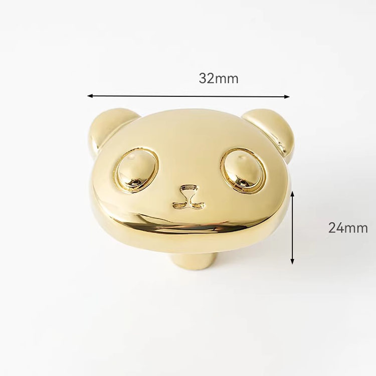 Núm tay nắm tủ đồng hình chú gấu T0022 | Flexdecor VN | 20 Núm tay nắm tủ đồng hình chú gấu T0022 | Flexdecor VN | 19