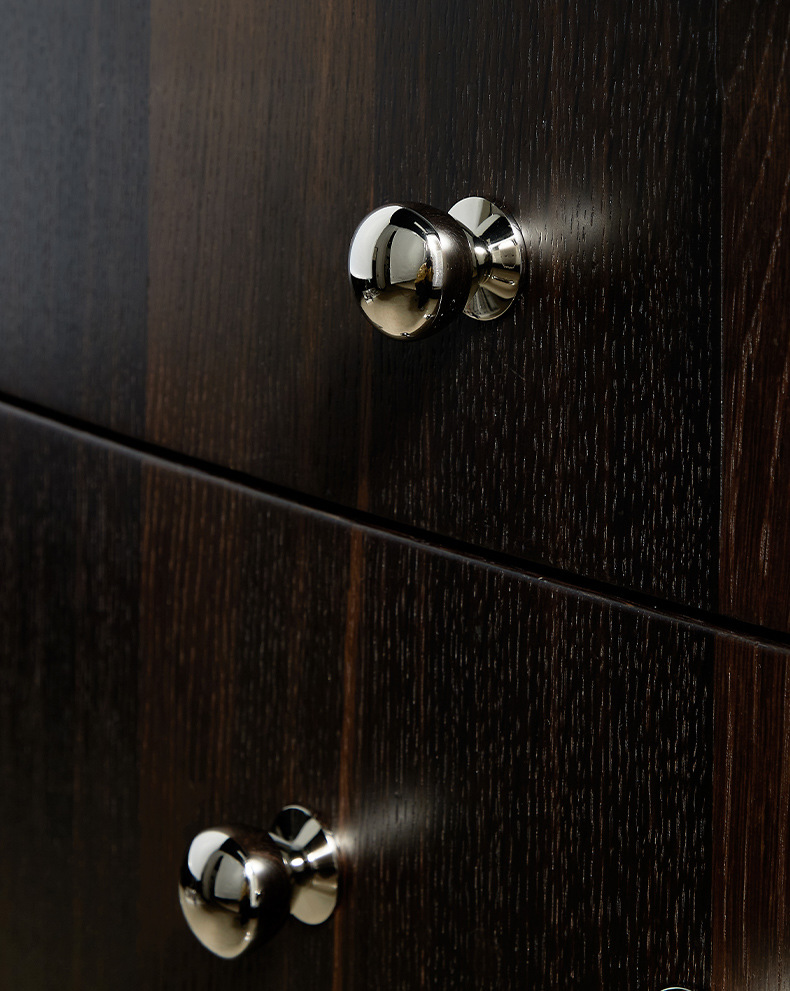 Núm tay nắm tủ đồng kiểu Pháp màu bạc KPA1036 | Flexdecor VN | 13