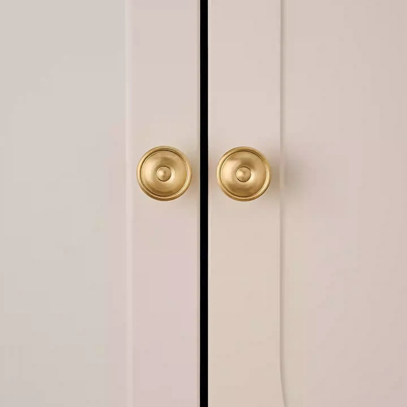 Núm tay nắm tủ đồng tròn bo mềm Classic YTTBS02 | Flexdecor VN | 18