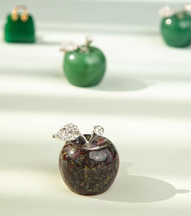 Núm tay nắm tủ quả táo bằng đá cẩm thạch YKS23123 | Flexdecor VN | 11