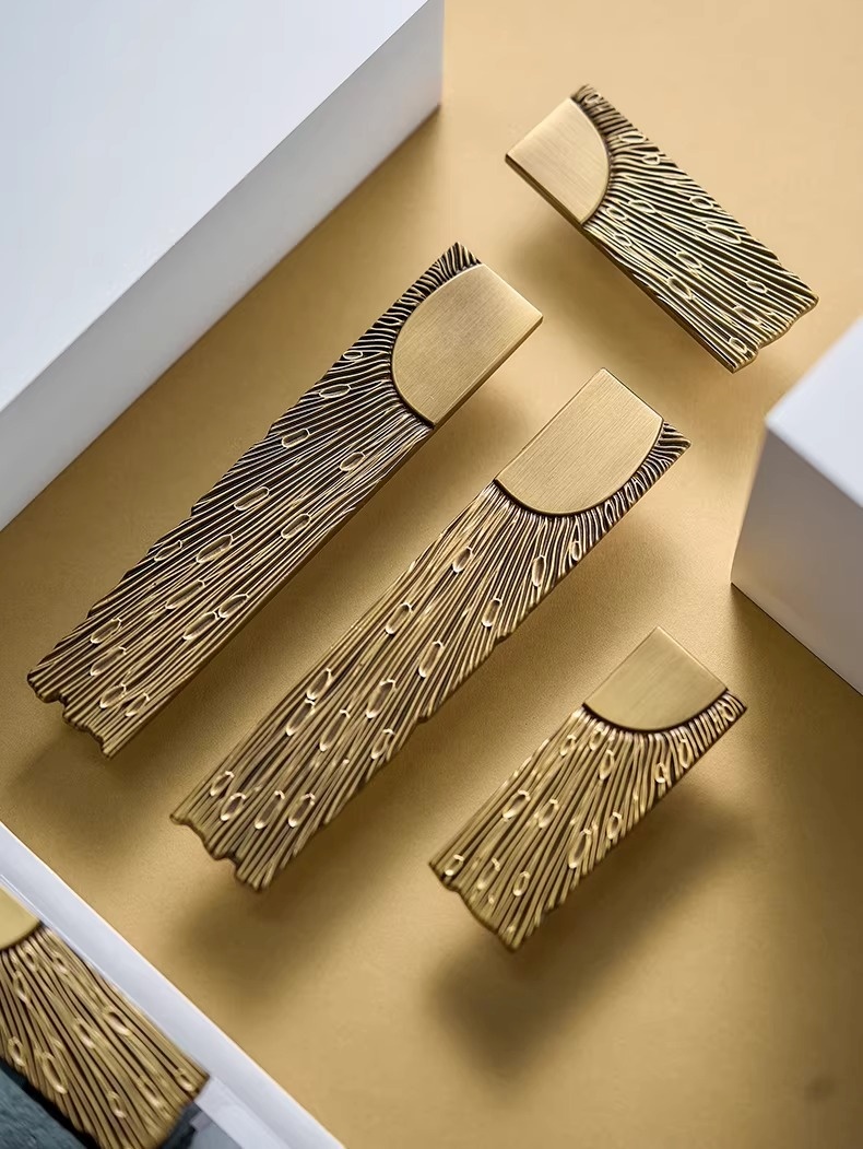 Tay nắm tủ đồng ánh dương cổ điển YYTLS04 | Flexdecor VN | 21