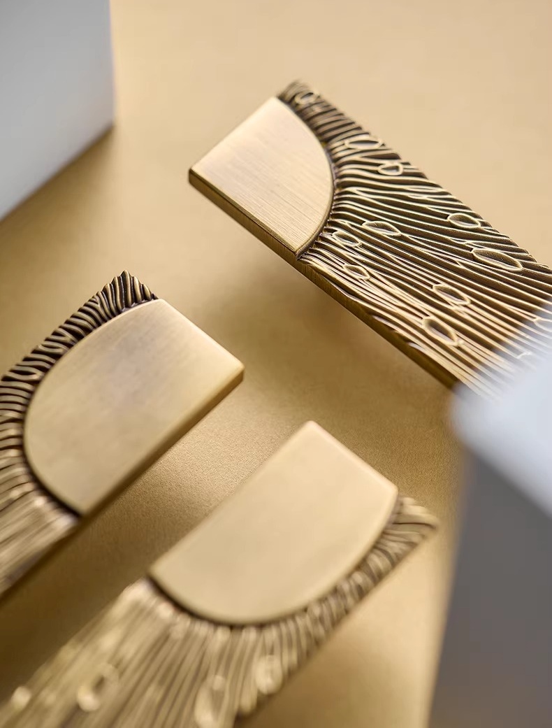 Tay nắm tủ đồng ánh dương cổ điển YYTLS04 | Flexdecor VN | 23