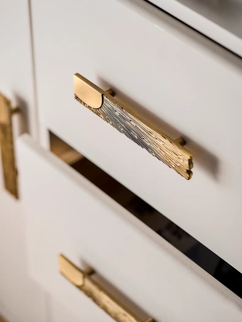 Tay nắm tủ đồng ánh dương cổ điển YYTLS04 | Flexdecor VN | 11