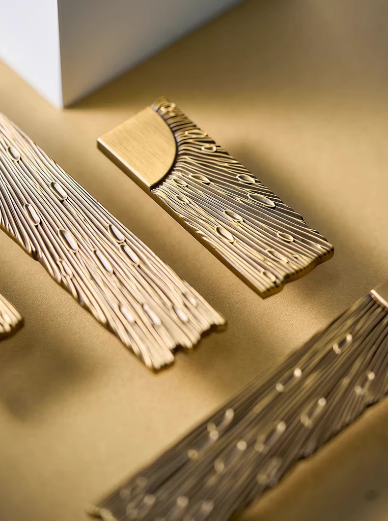 Tay nắm tủ đồng ánh dương cổ điển YYTLS04 | Flexdecor VN | 5