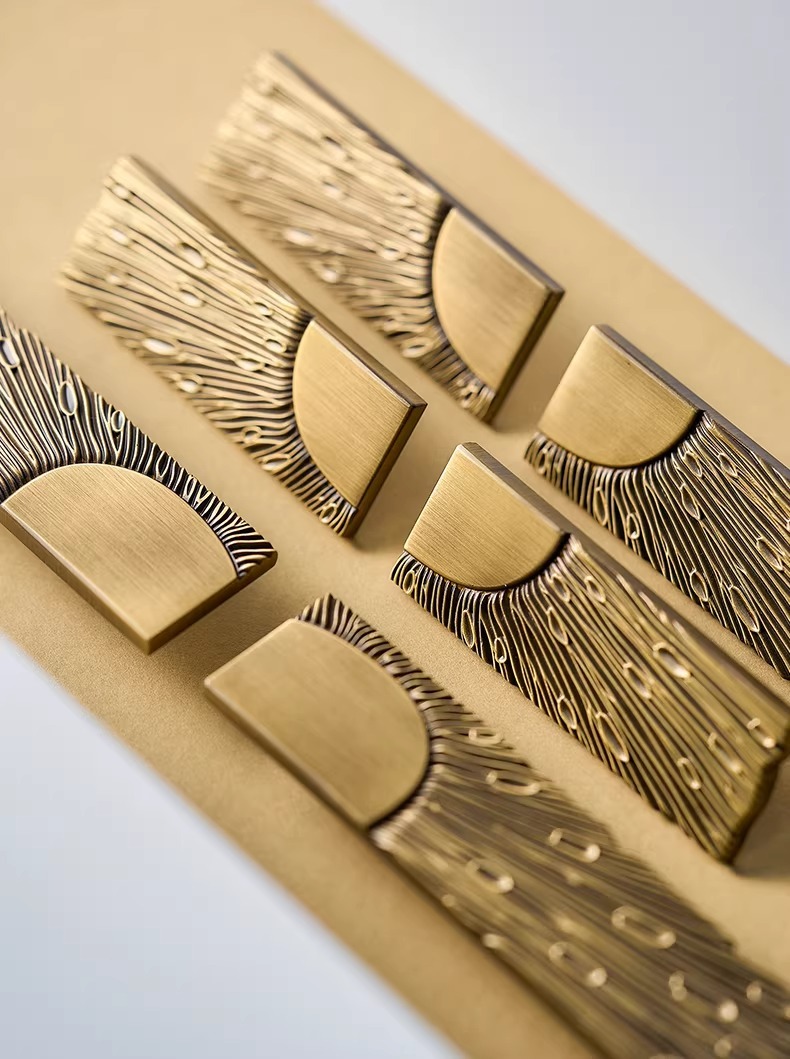 Tay nắm tủ đồng ánh dương cổ điển YYTLS04 | Flexdecor VN | 7