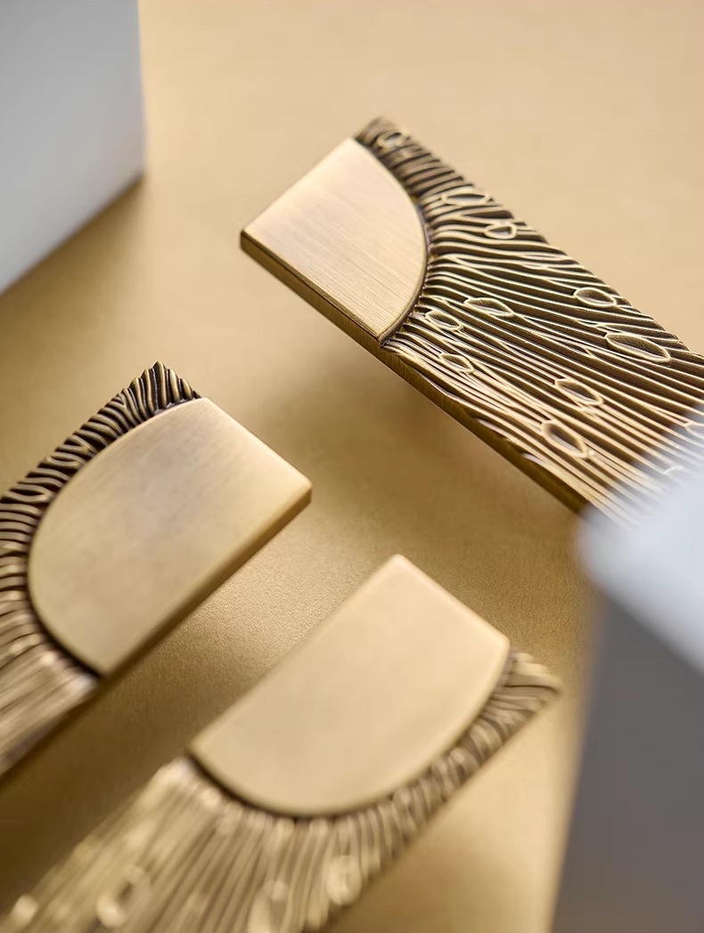 Tay nắm tủ đồng ánh dương cổ điển YYTLS04 | Flexdecor VN | 9