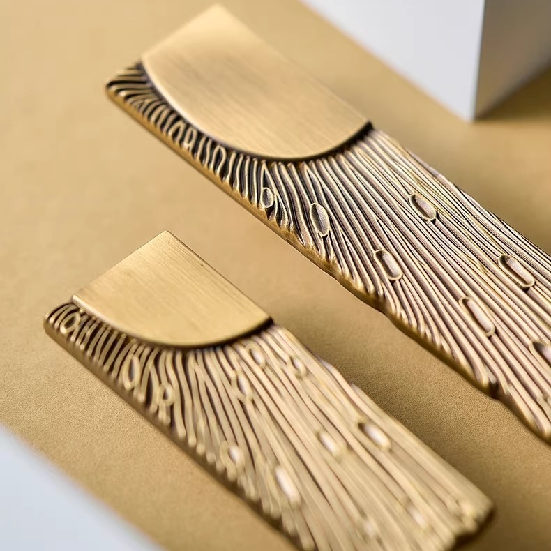 Tay nắm tủ đồng ánh dương cổ điển YYTLS04 | Flexdecor VN | 17