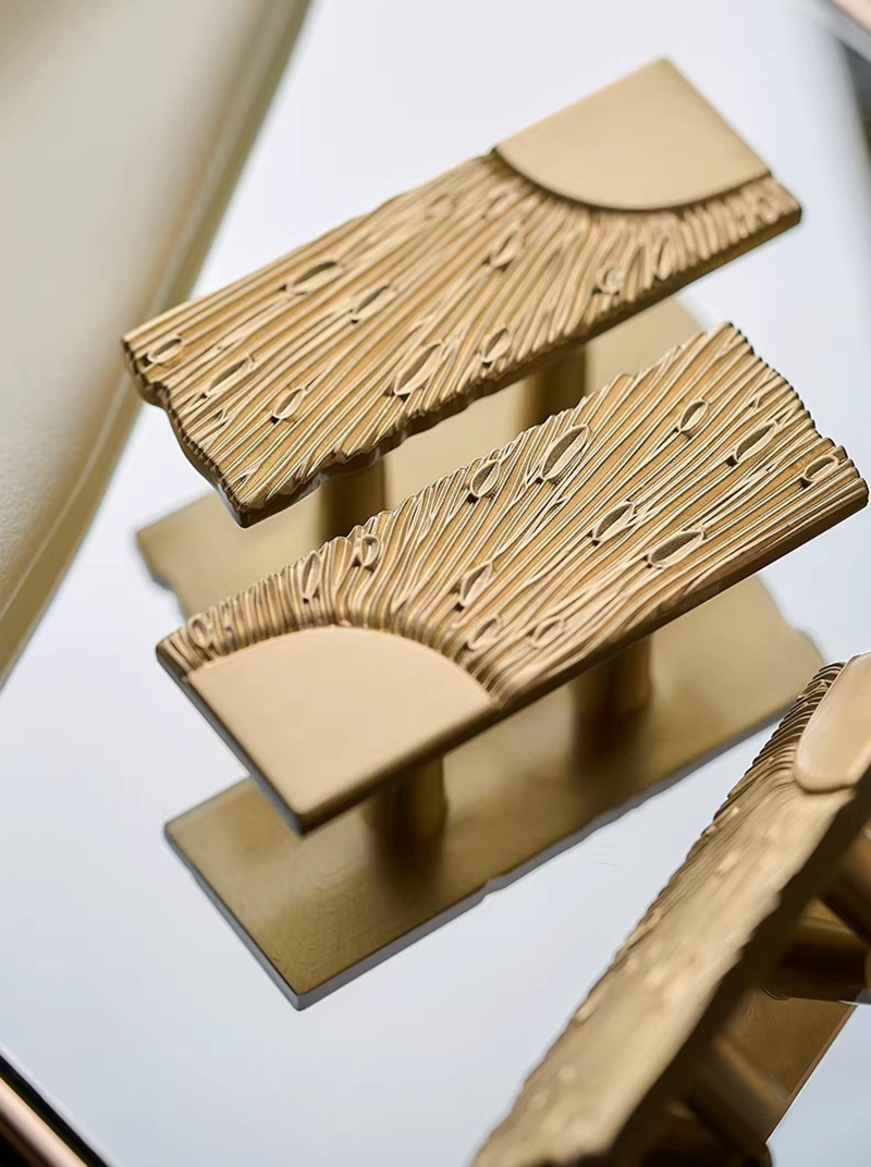 Tay nắm tủ đồng ánh dương hoàng kim YYTLS05 | Flexdecor VN | 19