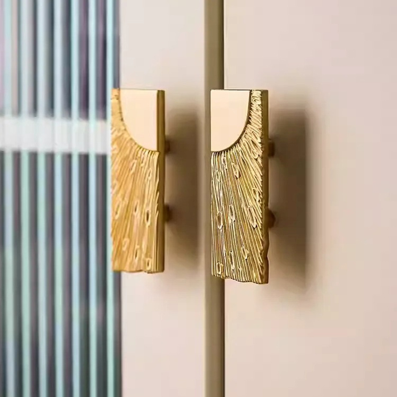 Tay nắm tủ đồng ánh dương hoàng kim YYTLS05 | Flexdecor VN | 31