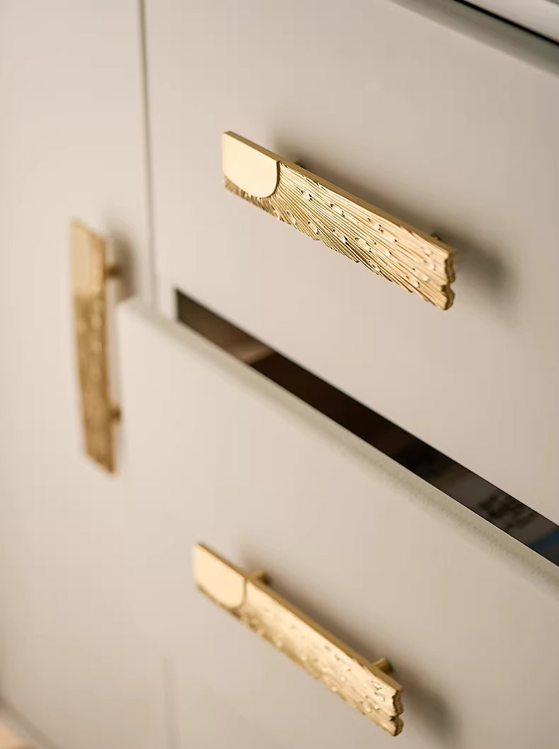 Tay nắm tủ đồng ánh dương hoàng kim YYTLS05 | Flexdecor VN | 23