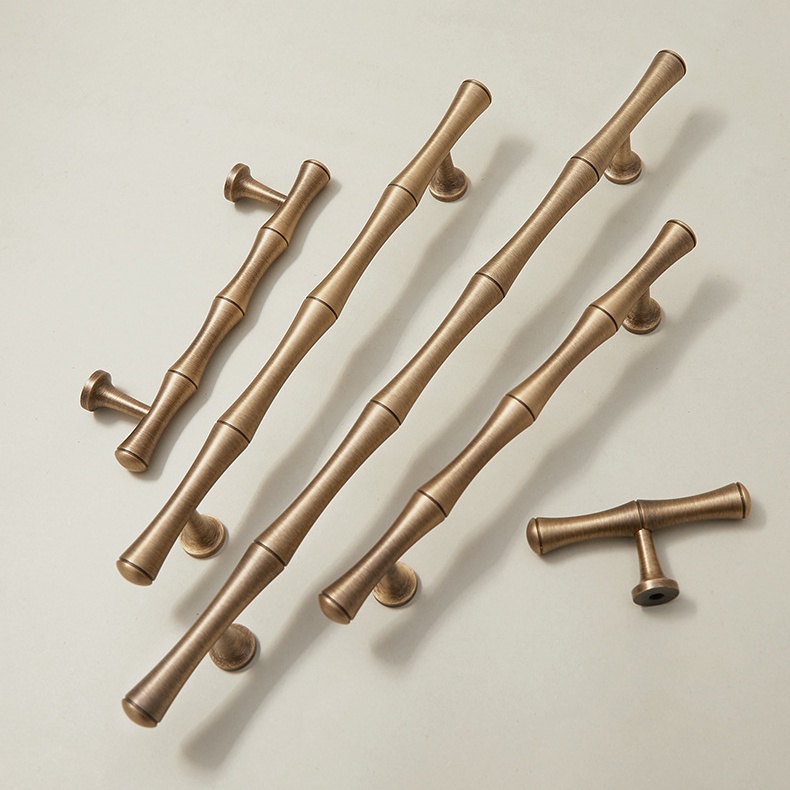 Tay nắm tủ đồng đốt tre tối giản Modern Bamboo KPA9251 | Flexdecor VN | 7