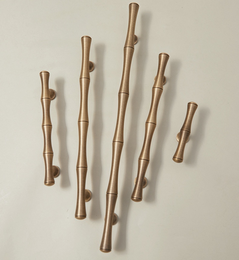 Tay nắm tủ đồng đốt tre tối giản Modern Bamboo KPA9251 | Flexdecor VN | 9