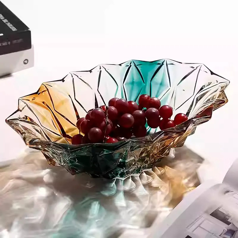 Tô thủy tinh vân kim cương màu sắc cao cấp HL8171 | Flexdecor VN | 14