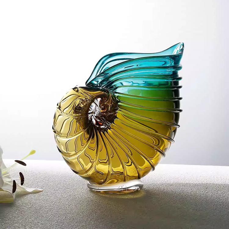 Bình thủy tinh decor vỏ ốc ánh kim Emerald Glow HL216 | Flexdecor VN | 11 Bình thủy tinh decor vỏ ốc ánh kim Emerald Glow HL216 | Flexdecor VN | 10