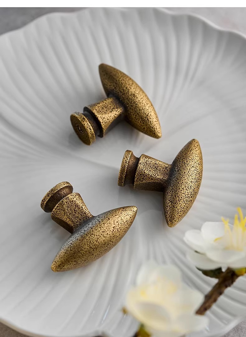 Núm tay nắm tủ đồng Oval cổ điển Antique Style JSGTS02 | Flexdecor VN | 17