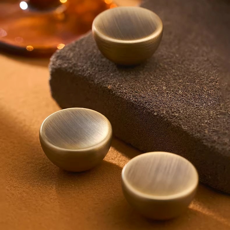 Núm tay nắm tủ đồng đặc ruột Vintage WYGTS02 | Flexdecor VN | 8