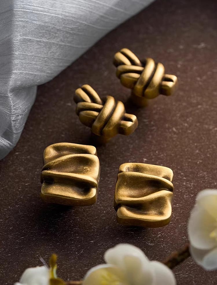 Núm tay nắm tủ đồng nút thắt cổ điển TZGTS02 | Flexdecor VN | 5