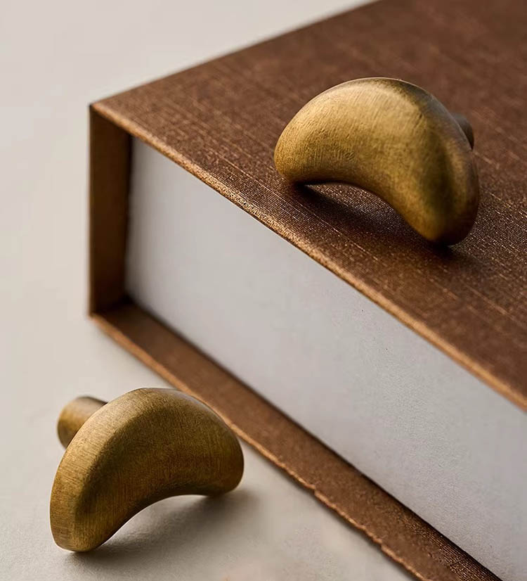 Núm tay nắm tủ đồng vầng trăng khuyết LTXYGTS02 | Flexdecor VN | 20