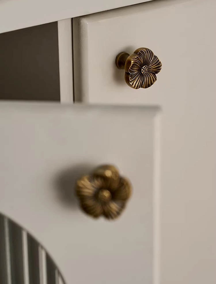 Núm tay nắm tủ hoa nổi phong cách Vintage Bloom HTGTS02 | Flexdecor VN | 19