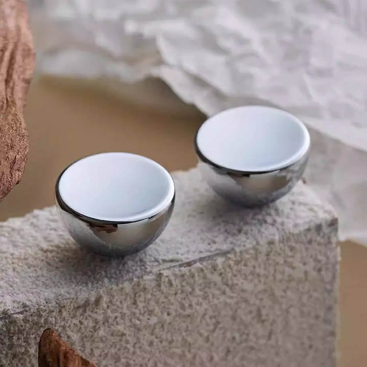 Núm tay nắm tủ tròn đặc màu bạc WYDDY03 | Flexdecor VN | 18