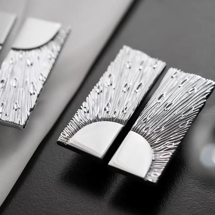 Tay nắm tủ đồng decor vân chảy YY088 | Flexdecor VN | 10