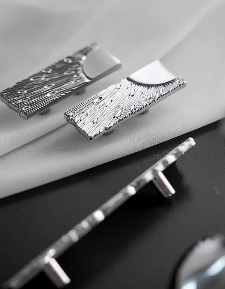 Tay nắm tủ đồng decor vân chảy YY088 | Flexdecor VN | 12